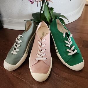 2 AREZZO 1 ANACAPRI - Sneakers - Pink, Green, and Light Green - Made In Brazil